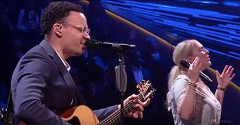 Tauren Wells And Wife Sing 'This Is A Move' Worship Song