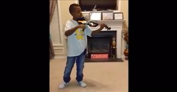 America's Got Talent Violinist Tyler Butler-Figueroa Plays 'Blessed Assurance'