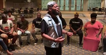 Trey McLaughin Leads Worship With 'O Come To The Altar'
