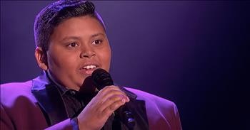 Aspiring Broadway Singer Luke Islam Sings 'Never Enough' On AGT Semi-Finals