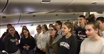 Student Choir Honors Captain's Last Flight With Beautiful Serenade