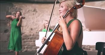 Trio Of Women Perform 'You Raise Me Up' Violin Cover