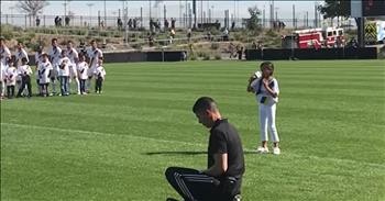7-Year-Old Performs Viral Rendition Of 'The National Anthem'
