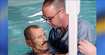 Dying Man Granted Final Wish To Be Baptized After Lifetime Of Atheism