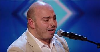 Blind Singer Earns Golden Buzzer With 'Rise Up' On Australia's Got Talent