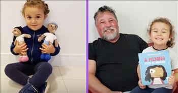 Grandpa Crochets Dolls For Children With His Same Skin Condition