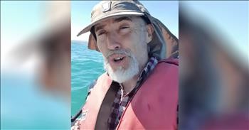 Fisherman Uses Boat To Illustrate Important Reminder About Mental Health