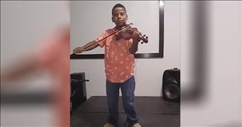 Violin Cover Of 'Hallelujah' From Tyler Butler-Figueroa