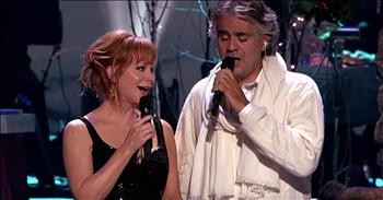 'Blue Christmas' Duet From Andrea Bocelli And Reba McEntire
