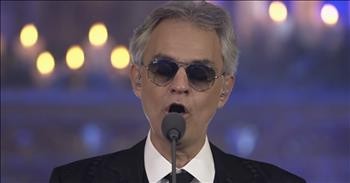 'Angels We Have Heard On High' Andrea Bocelli English And Italian Performance
