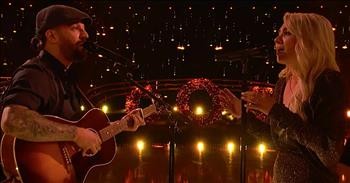 'O Holy Night' From Dancing With The Stars Pro Mark Ballas And Wife
