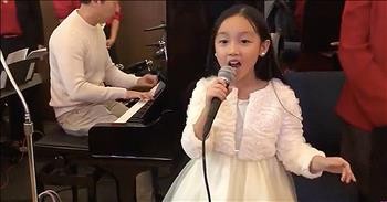 8-Year-Old Malea Emma Sings 'Ave Maria'