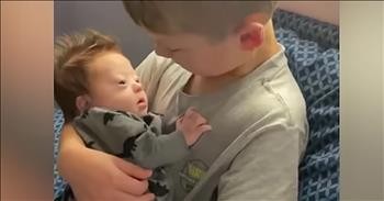Big Brother Serenades The New Baby With Sweet Country Song