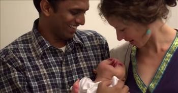 Deformed Baby Abandoned At Hospital Receives Adoption Blessing From 2 Strangers