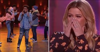 A Cappella Kids Surprise Kelly Clarkson With A Medley Of Her Biggest Hits