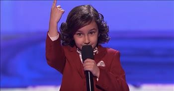 7-Year-Old JJ Pantano Hilariously Roasts The AGT Judges