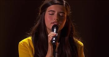 Angelina Jordan Stuns With 'Goodbye Yellow Brick Road' On AGT: Champions