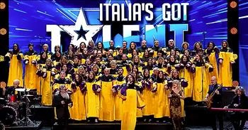 Sunshine Gospel Choir Earns Golden Buzzer On Italy's Got Talent