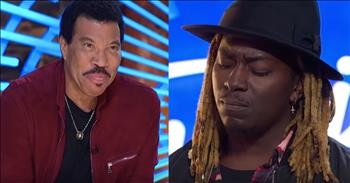 American Idol Hopeful Jovin Webb Sings Bluesy Tune For His Late Mom
