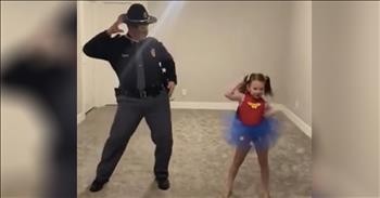 Dad Dances With Daughter After Coronavirus Cancels Her Dance Competition