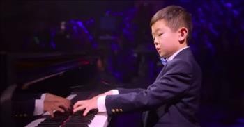 Child Piano Prodigy William Shares His Talent On Little Big Shots