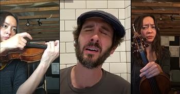 'Hallelujah' Josh Groban Performs Virtual Duet During Quarantine