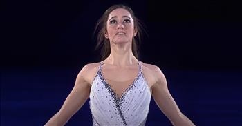 Stunning Figure Skating Routine To 'Hallelujah' From Kaetlyn Osmond