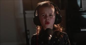 7-Year-Old Claire Crosby Sings 'The Next Right Thing' Frozen Duet With Mom