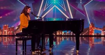 Visually Impaired Contestant Sirine Inspires On Britain's Got Talent