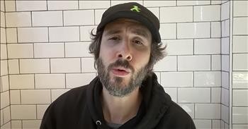 'River' Josh Groban Sings Powerful Song During Quarantine