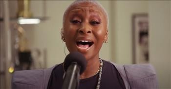 'Bridge Over Troubled Water' Cynthia Erivo Performs Classic Ballad
