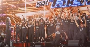 Voices Of Our City Choir Earn Golden Buzzer On America's Got Talent