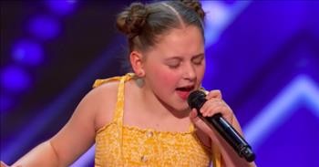 12-Year-Old Annie Jones Impresses The Judges With Pop Song Makeover