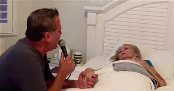 Singer Performs Frank Sinatra Hit To Fulfill Dying Woman's Last Request