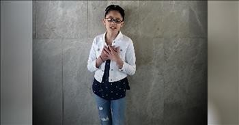 11-Year-Old Sings Beautiful Rendition Of 'Amazing Grace'