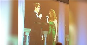 Teens Perform Beautiful Duet Of 'The Prayer'