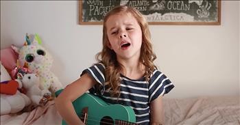 7-Year Old Claire Crosby Sings Adele Hit 'Make You Feel My Love'