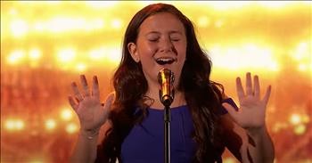 10-Year-Old Roberta Battaglia Sings 'You Say' On AGT