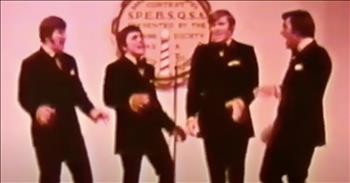Classic Barbershop Quartet Performance Of 'Good Old Days'