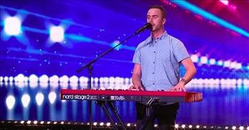 Blind Singer Matt McLaren Stuns The Judges With 'All Of Me' Piano Audition