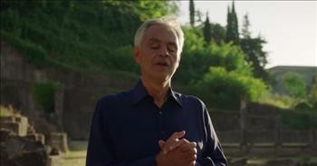 Andrea Bocelli And Paolo Buonvino Perform 'Gratia Plena' From 'Fatima' Movie