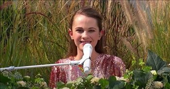 15-Year-Old Kenadi Dodds Inspires With 'Be A Light' On AGT Semi-Finals