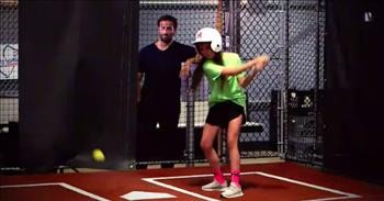 Cameras Capture Strangers Helping Teen Girl Play Ball After Dad Storms Off