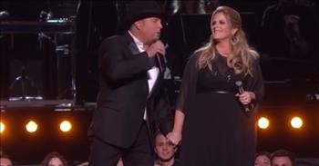 Trisha Yearwood And Garth Brooks Sing Johnny Cash Tribute