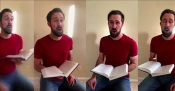 A Cappella Rendition Of ''Tis So Sweet to Trust in Jesus'