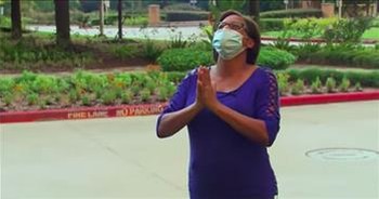 Wife Prays Outside Of Hospital Every Day For Sick Husband