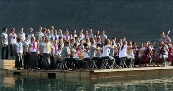 Christian High School Choir Sings 'In The Sweet By And By'
