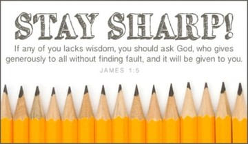 Stay Sharp!