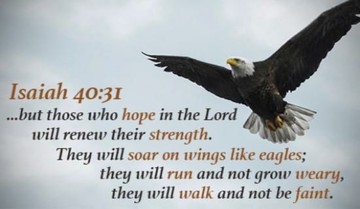 Renew my strength, O LORD