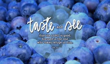 Taste and See!